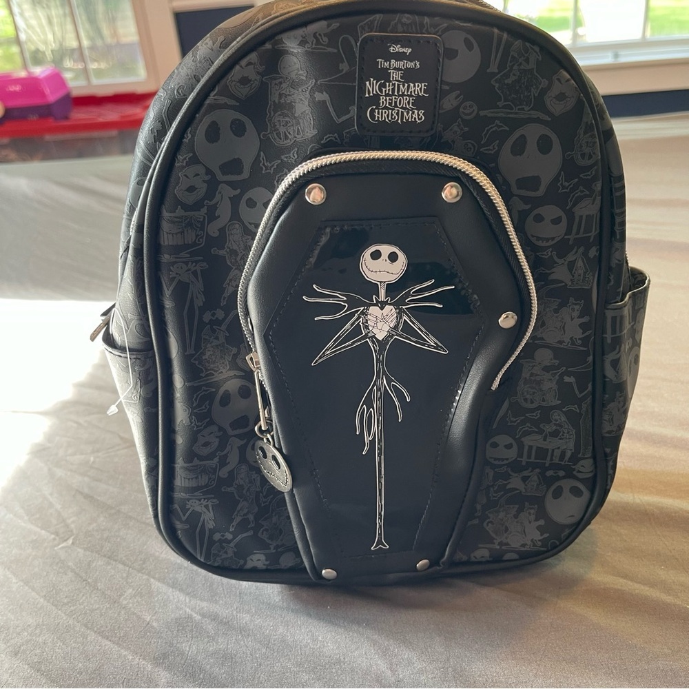 Disney Black Nightmare Before Christmas Kids Backpack